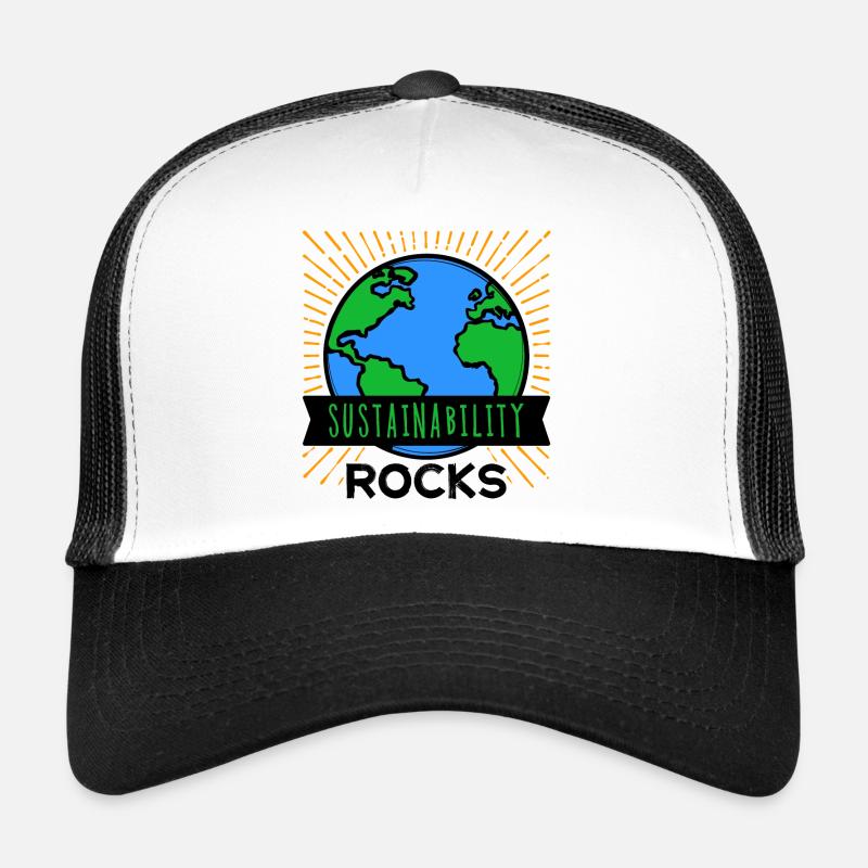Terre Mère Nature Déclaration de durabilité Environnement Casquette trucker 