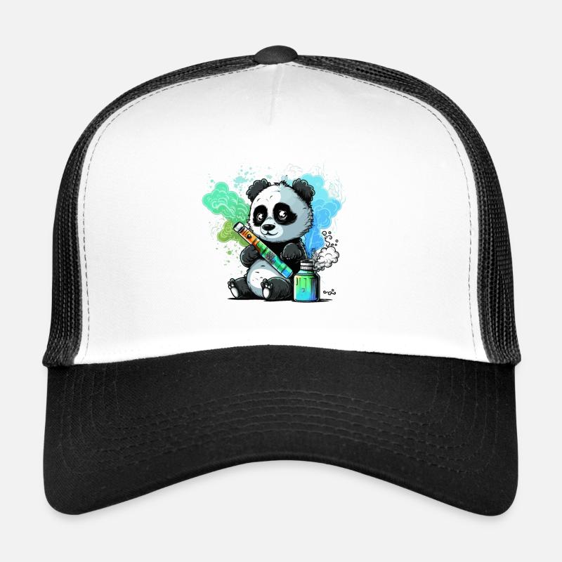 Panda Vaper Casquette trucker 