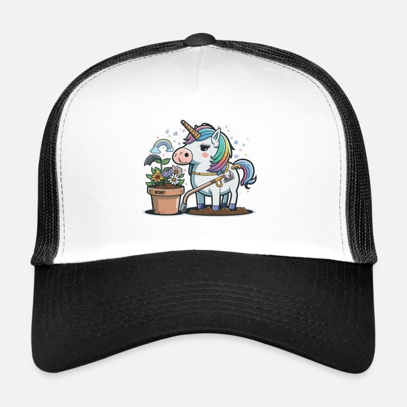 Fleurs magiques Casquette trucker 