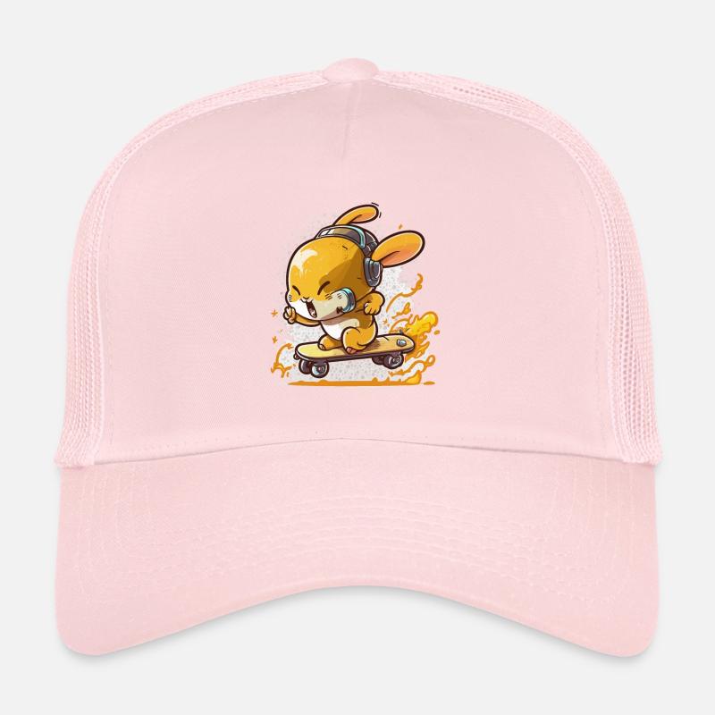 Rabbit Rides Trucker Cap
