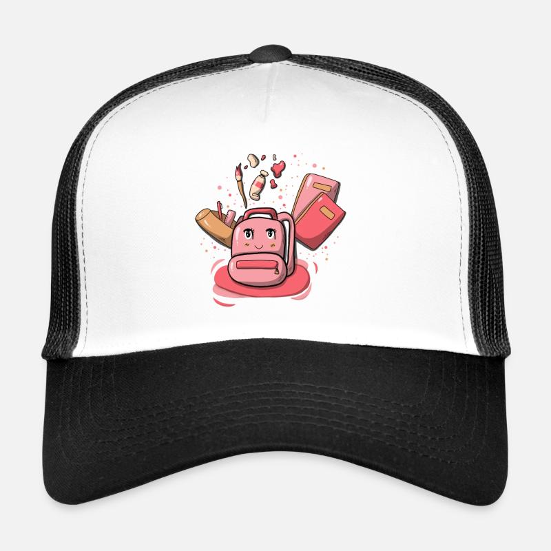 Rentree sac rose Casquette trucker 