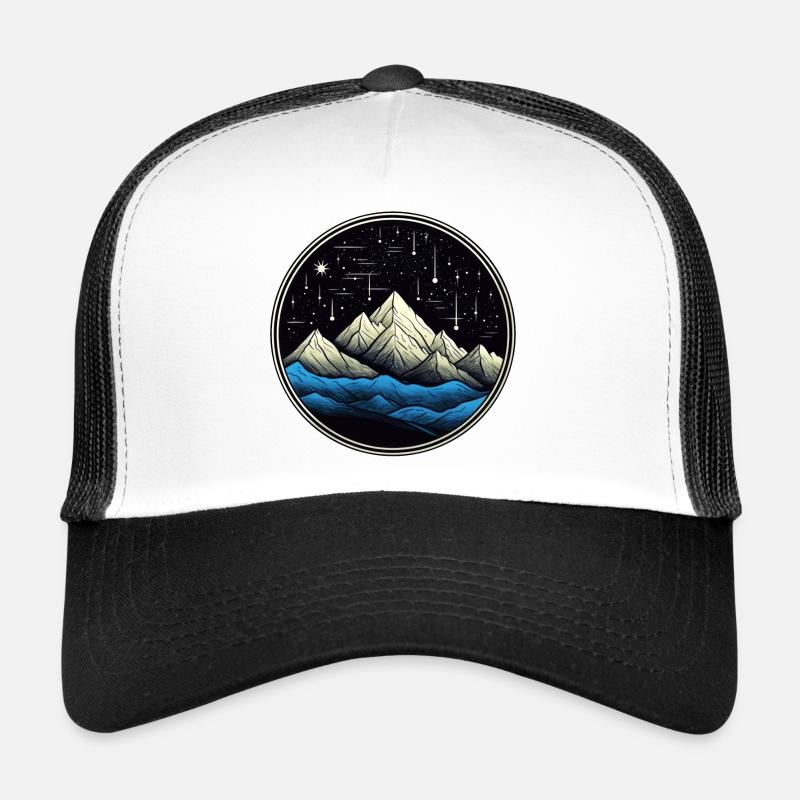 Starry Mountain Comet 01 Trucker Cap