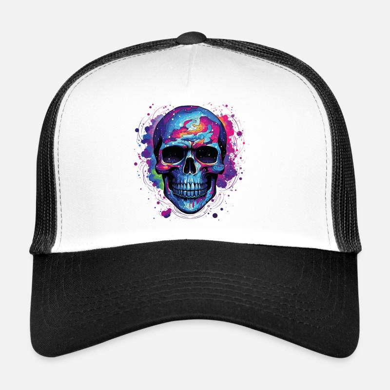 Psyche Schädel Nebula Trucker Cap