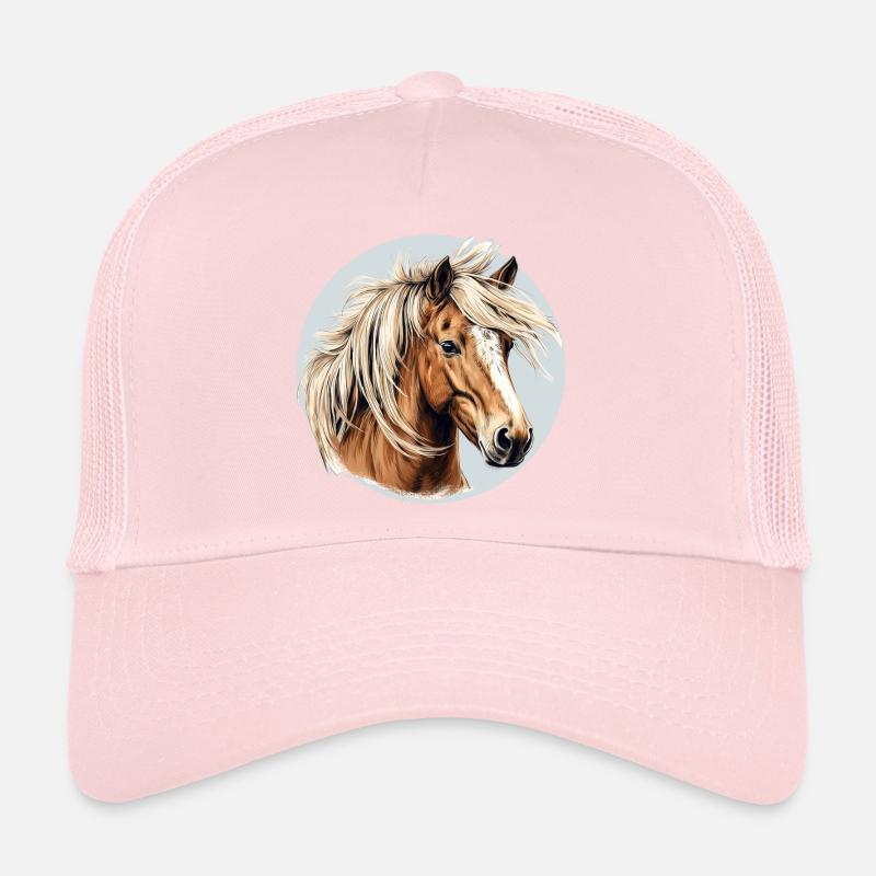 Cheval Haflinger Casquette trucker 