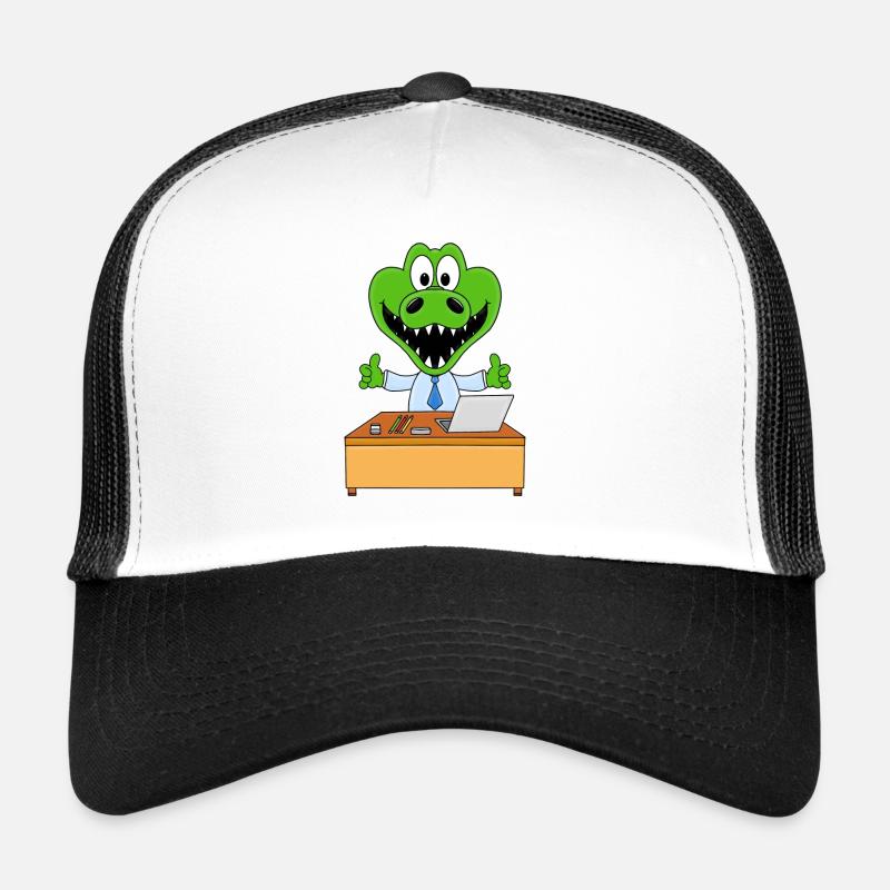 CHEF - MITARBEITER - ARBEIT - JOB - KROKODIL Trucker Cap