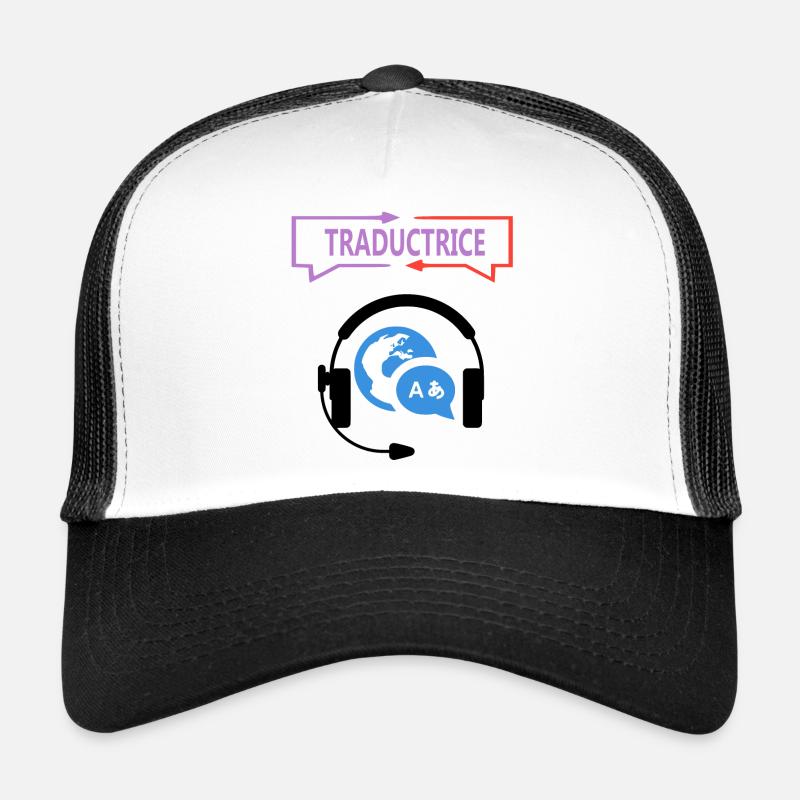 Traductrice Casquette trucker 