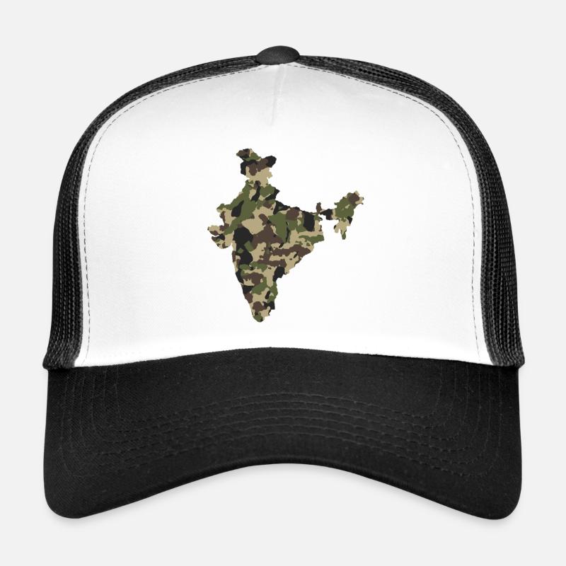 Indian Camouflage Trucker Cap