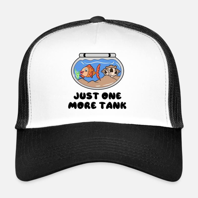 Aquarium Goldfish Statement Pets Pet Trucker Cap