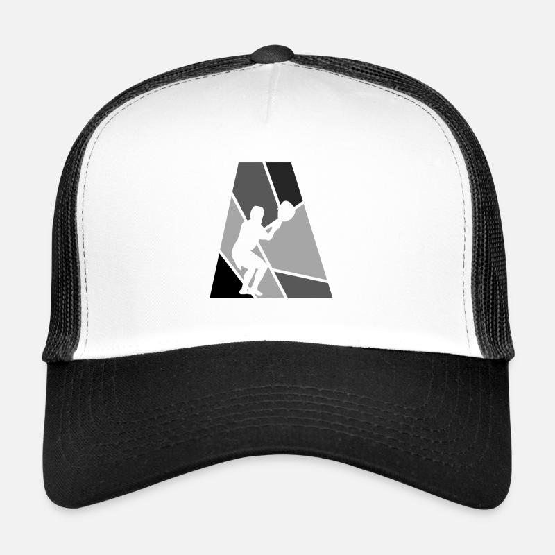 Raquette de crosse intercrosse sur le terrain Casquette trucker 