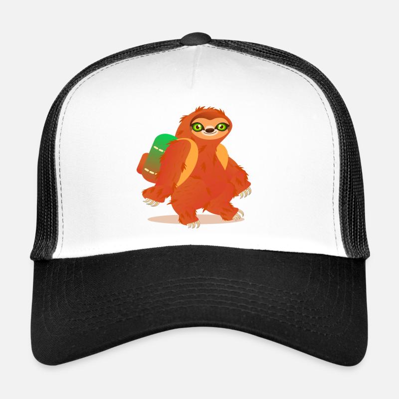 Faultier Wandern Rucksack Trucker Cap