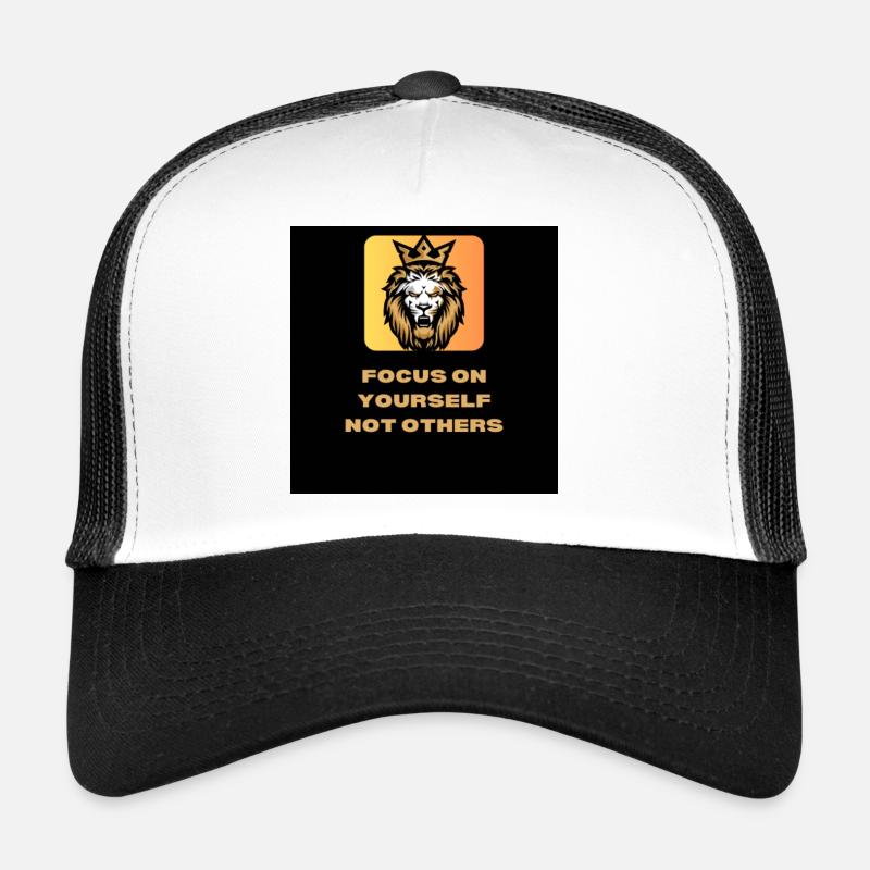 Concentrez-vous sur vous-même Casquette trucker 