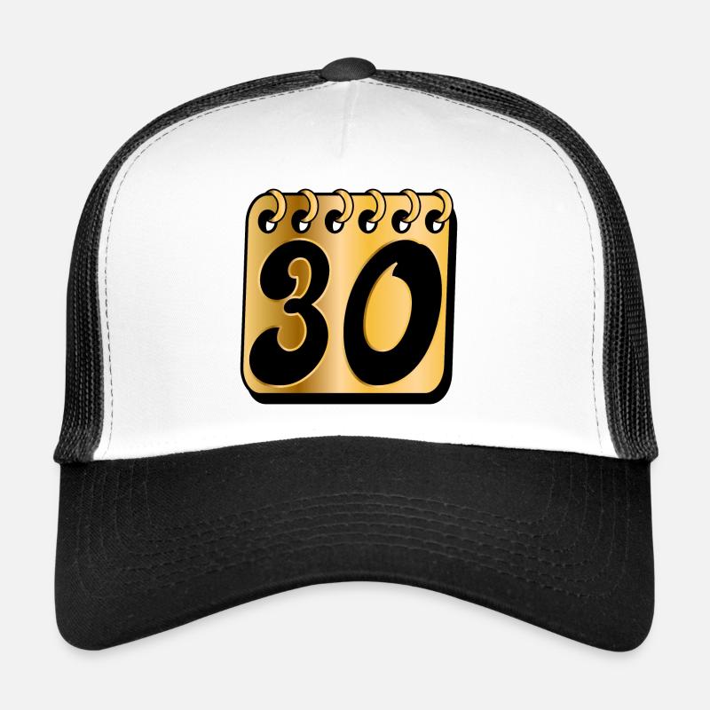 Dreißig - 30. Geburtstag  Trucker Cap