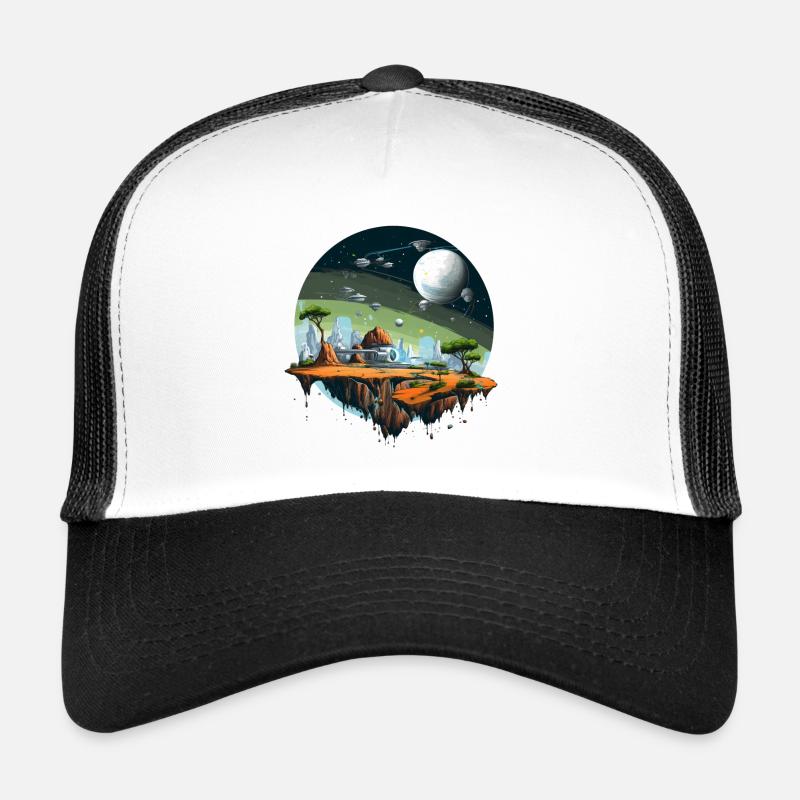 Alien Planet Space Sci Fi Shirt Trucker Cap
