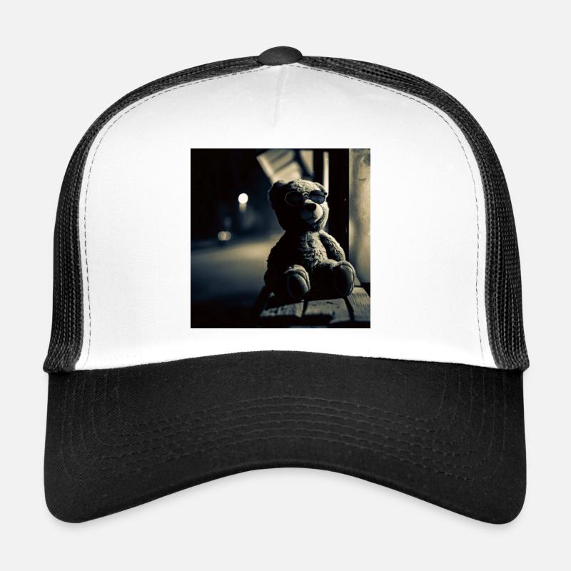Teddy Noir Trucker Cap