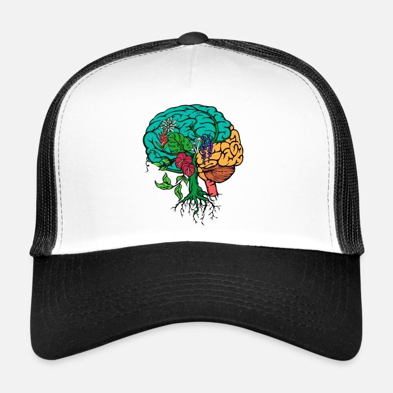 Baum Umwelt Erde Umweltschutz Umweltschützer - Trucker Cap - Weiß/Schwarz