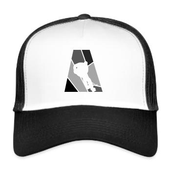 Hockey Ice Hockey Hockey - Trucker Cap - white/black - Front