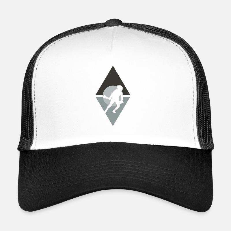 Intercrosse Crosse - Trucker Cap - white/black