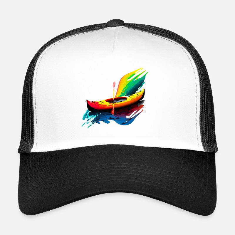 Kajak - Trucker Cap - Weiß/Schwarz