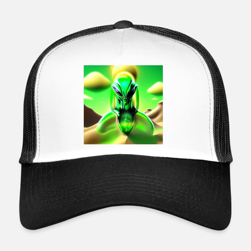 Neonalien im Sandtraum Trucker Cap