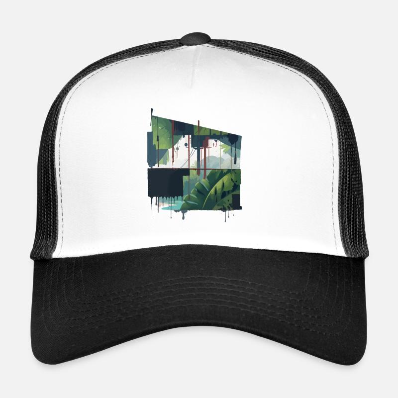 Jungle Art Casquette trucker 