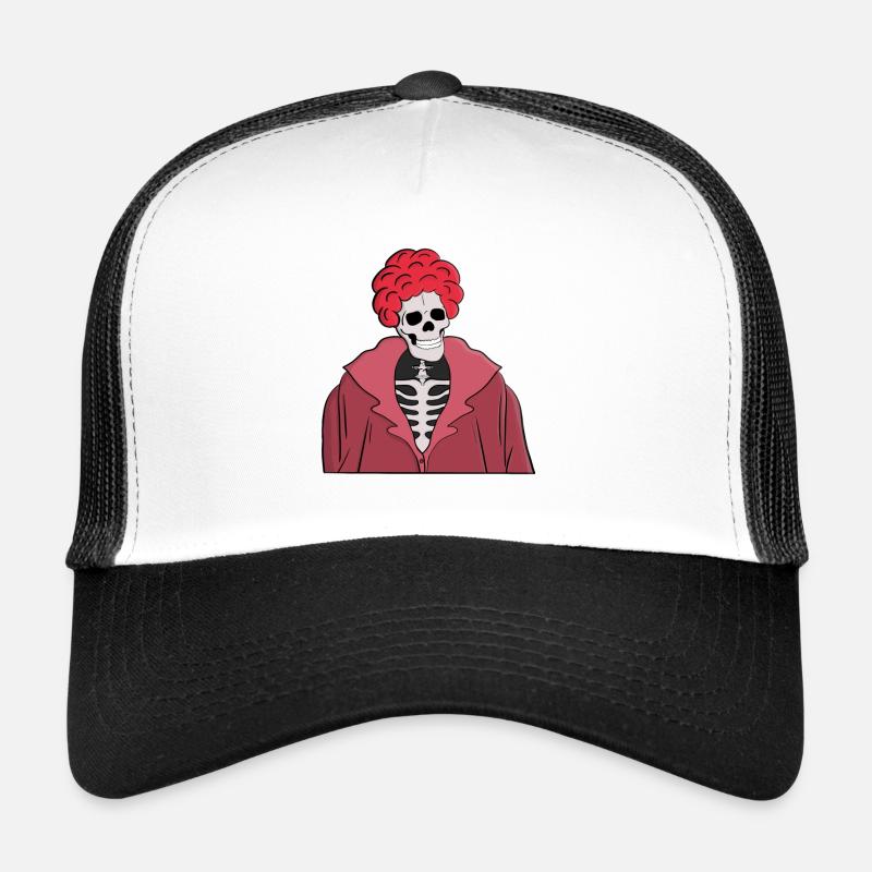 Crâne élégant Casquette trucker 
