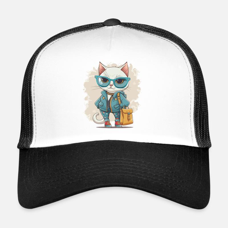 Mode féline Casquette trucker 