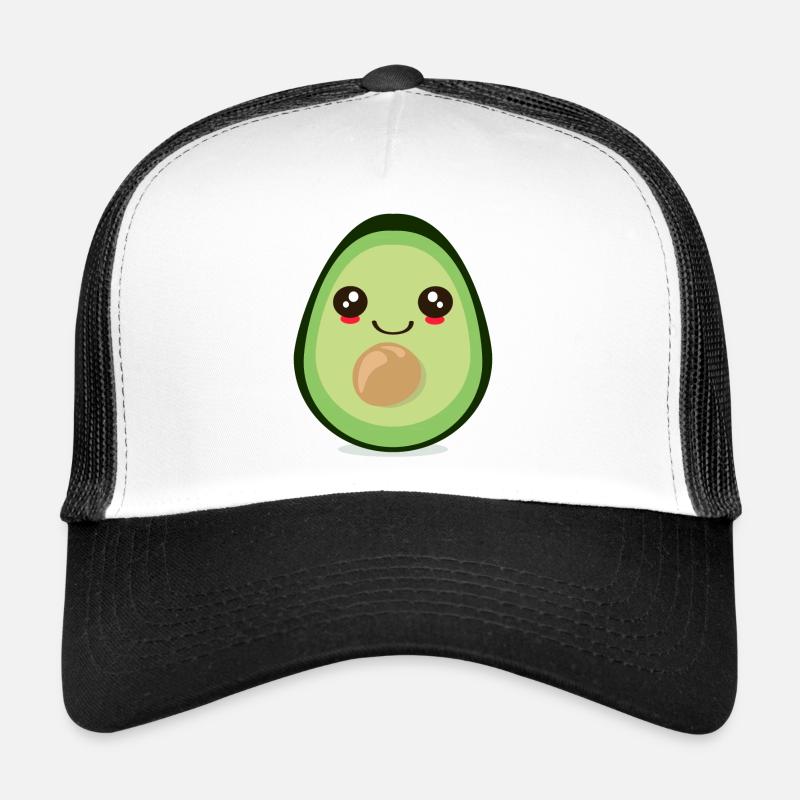 CUTE KAWAII AVOCADO FRUIT Trucker Cap
