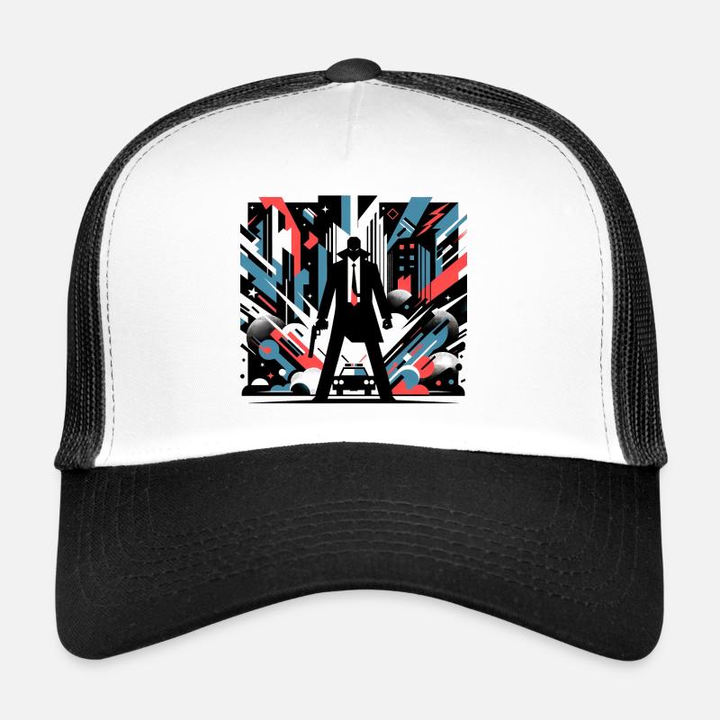 Chaos de la ville Casquette trucker 