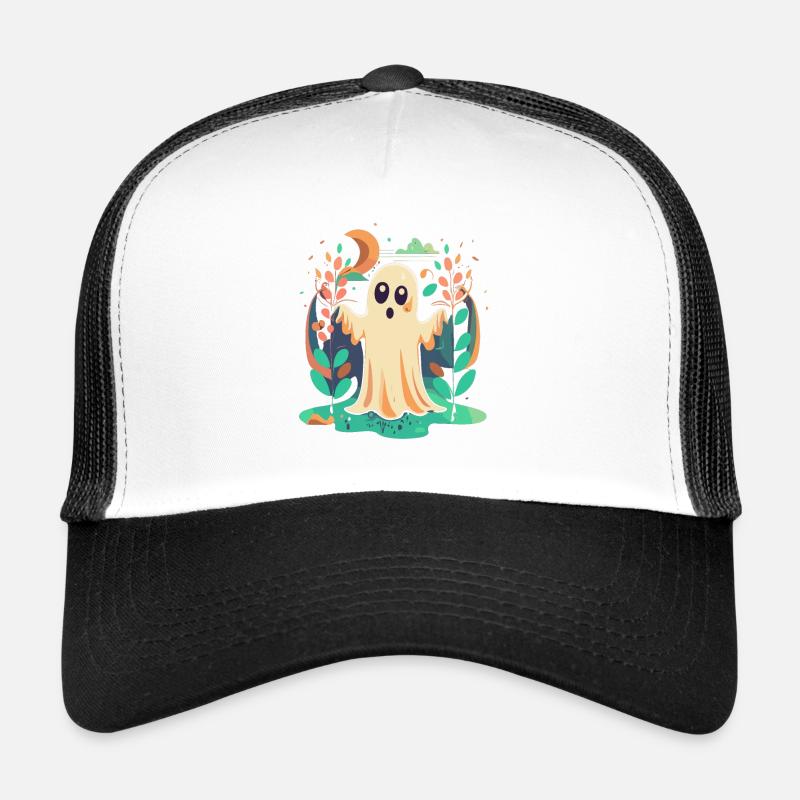 Fantôme d’Halloween Casquette trucker 