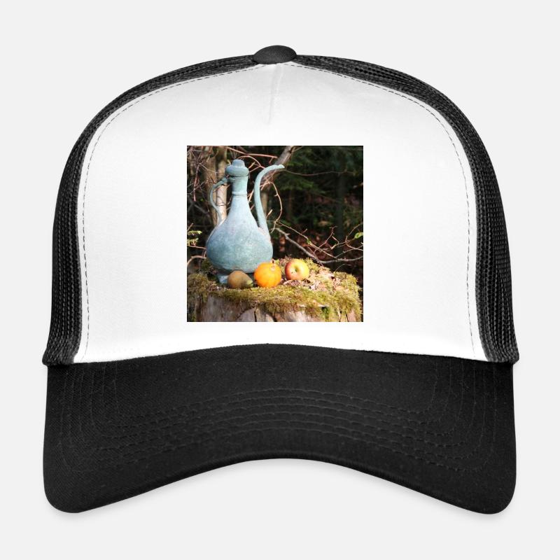 Kupferkännchen im Schwarzwald - Trucker Cap - Weiß/Schwarz