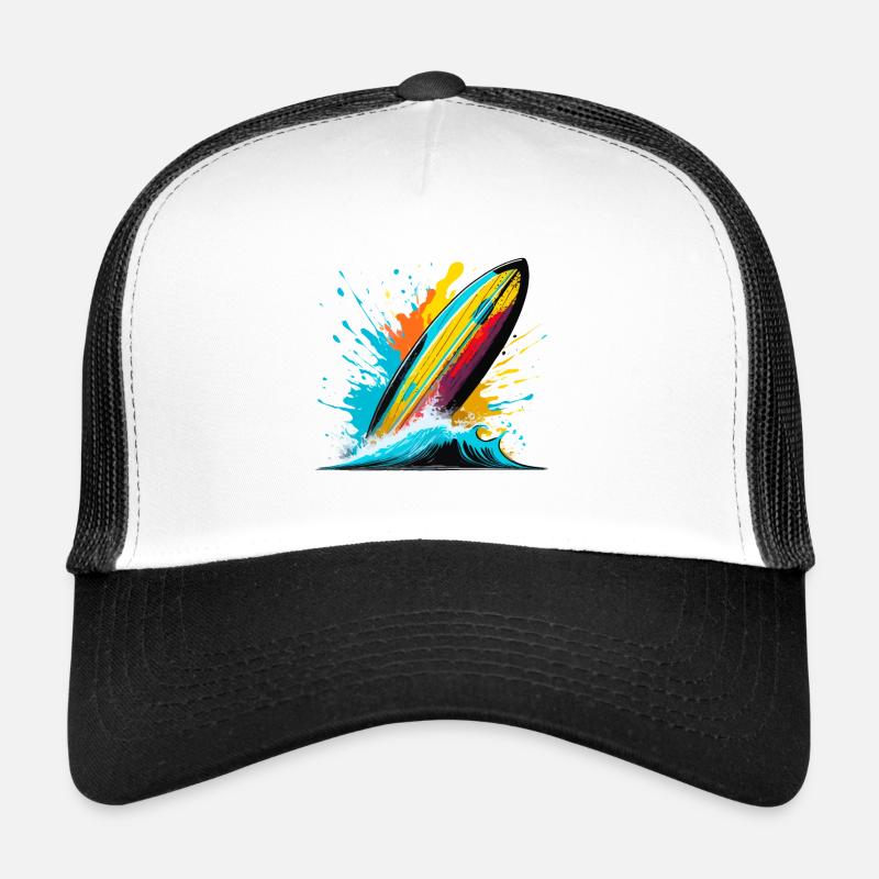 Surfboard Trucker Cap