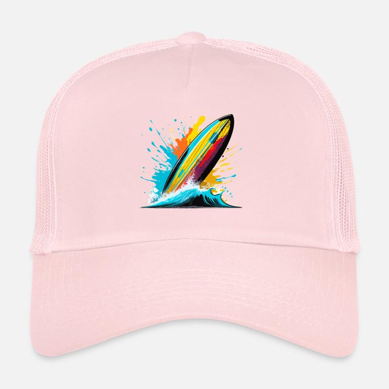 Surfboard Trucker Cap