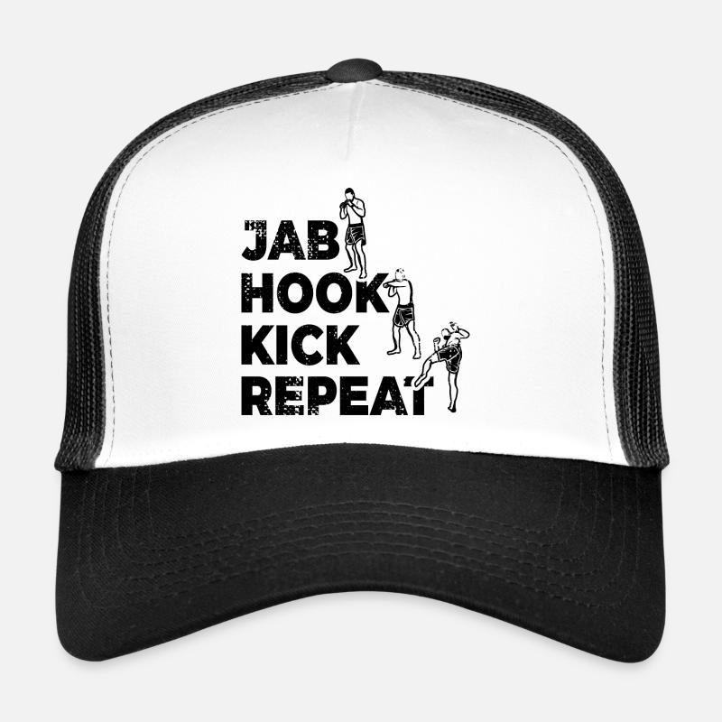 Routine de kickboxeur Casquette trucker 