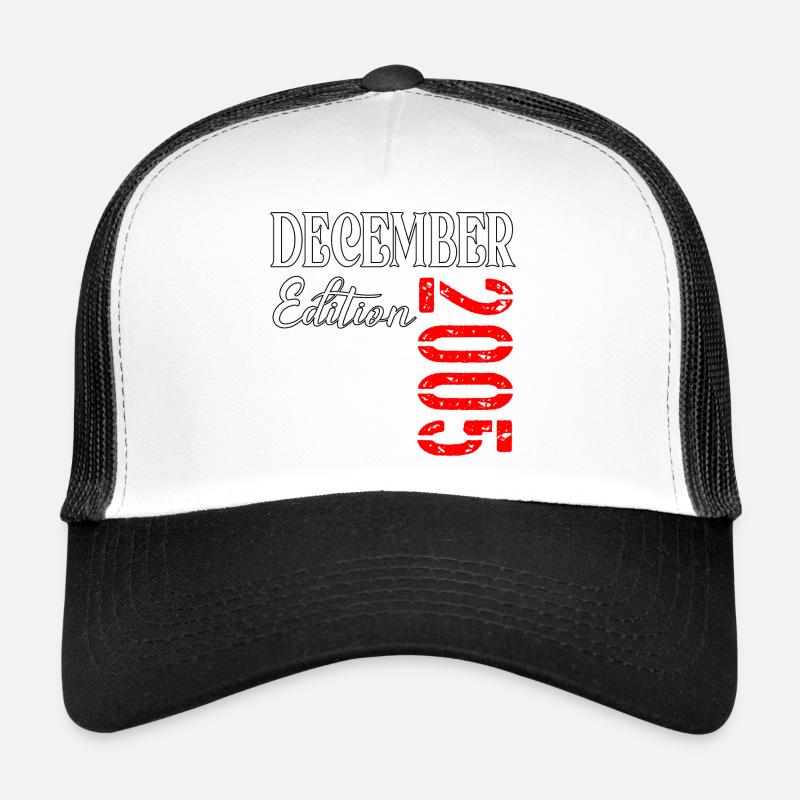 21E ANNIVERSAIRE ÉDITION DE DÉCEMBRE 2005 Casquette trucker 
