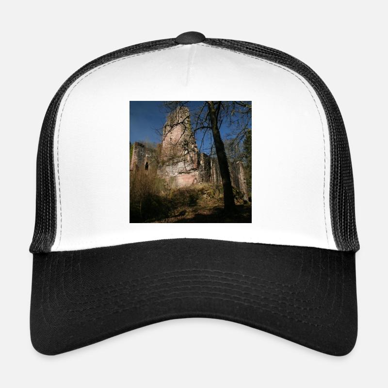 Mystical castle ruins Waldeck (Northern Black Forest) Trucker Cap