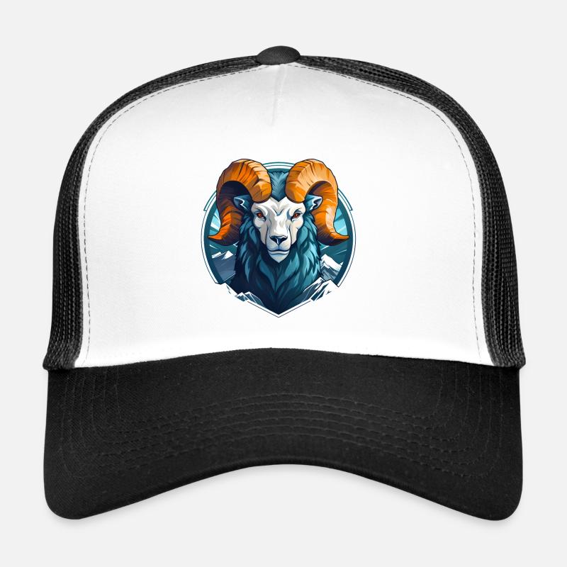 Mascottes Bélier Casquette trucker 