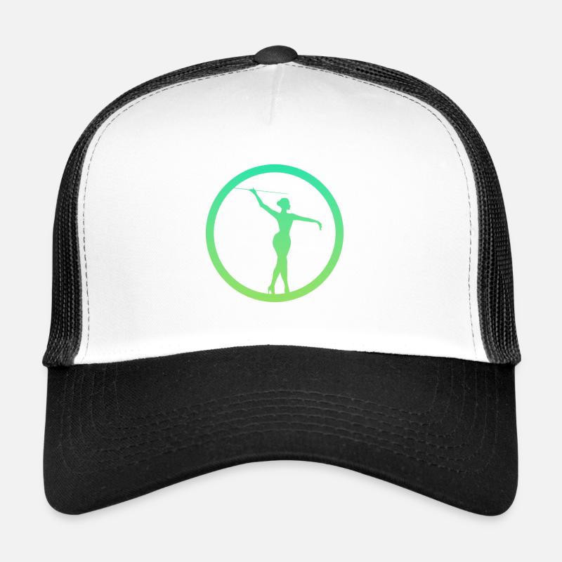 Dancing Baton, Baton, Twirling Trucker Cap