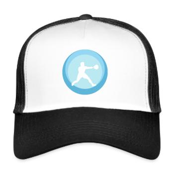 Squash Rackets Squash Rackets Squash - Trucker Cap - white/black - Front