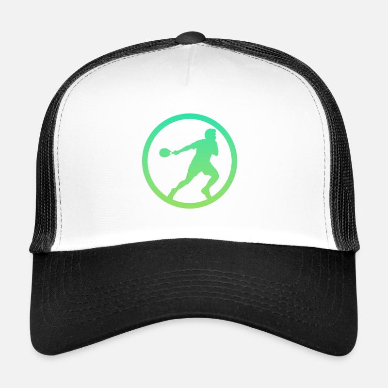 Joueur de squash Raquette Squash Casquette trucker 