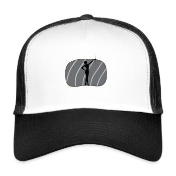 Twirling Dancing Twirling - Trucker Cap - white/black - Front