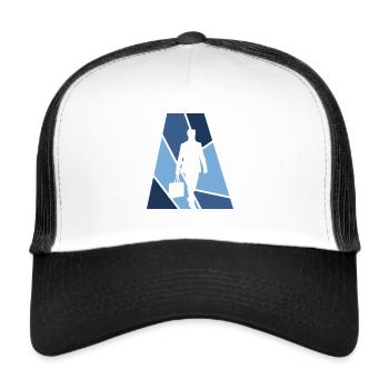 Banker Banking Wall Street - Trucker Cap - white/black - Front