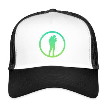 Beatboxer Beatboxer Beatboxing - Trucker Cap - white/black - Front