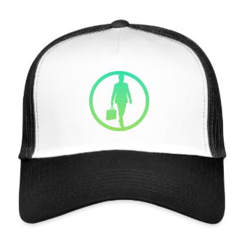Banking Business Businessman - Trucker Cap - white/black - Front