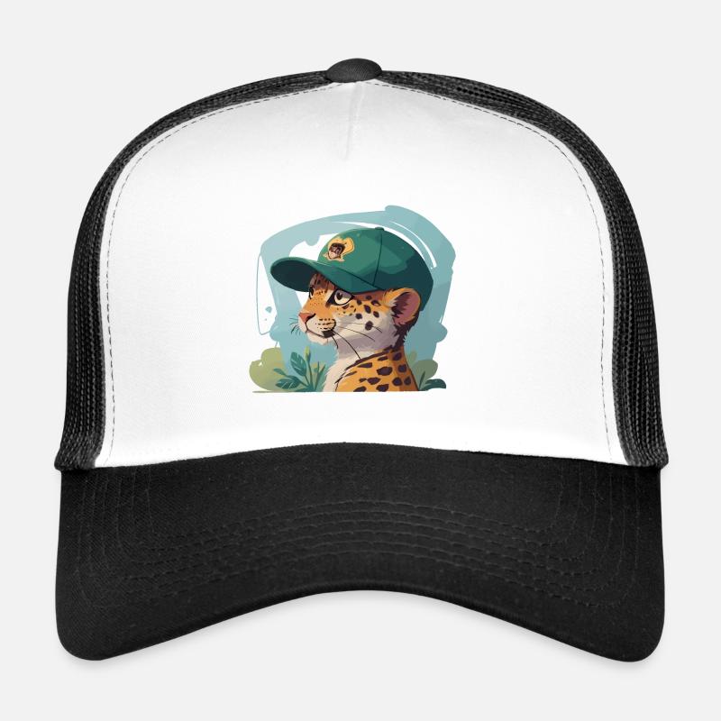 Léopard cool Casquette trucker 