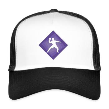 Table tennis Tennis Table tennis ball - Trucker Cap - white/black - Front