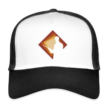 Billiard Ball Billiards Billiards - Trucker Cap - white/black - Front