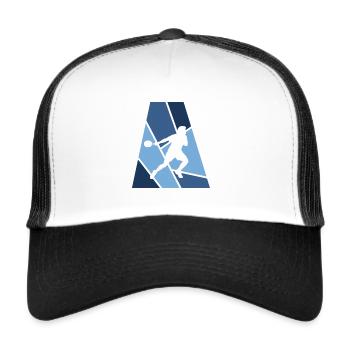 Squash Squash Racket - Trucker Cap - white/black - Front