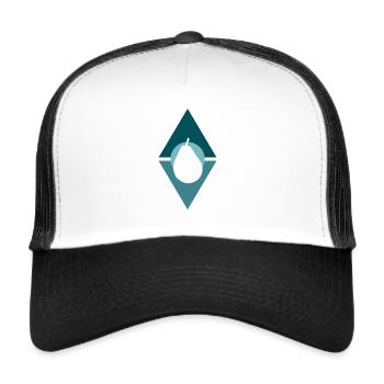 Vegan Avocado Avocado - Trucker Cap - white/black - Front