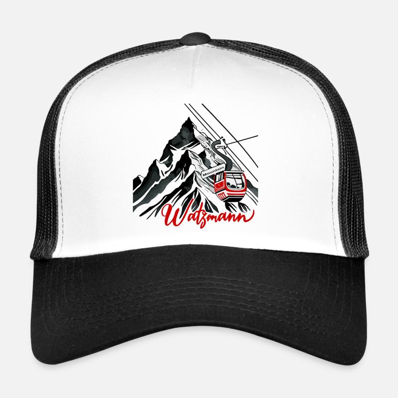 Téléphérique Watzmann Mountain Romance Panorama Casquette trucker 