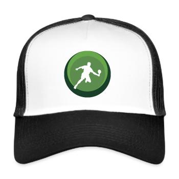 Pickleball Player Pickleball Game - Trucker Cap - white/black - Front